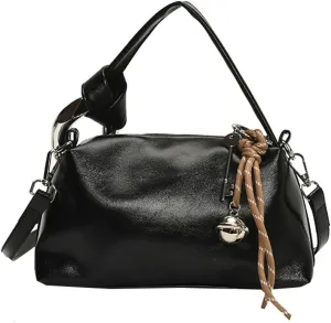 2025 Trendy Tote Bag Small Crossbody Handbag for Women Soft Leather Hobo Shoulder Bag Slouchy Top Handle Handbag Satchel