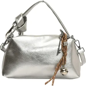 2025 Trendy Tote Bag Small Crossbody Handbag for Women Soft Leather Hobo Shoulder Bag Slouchy Top Handle Handbag Satchel