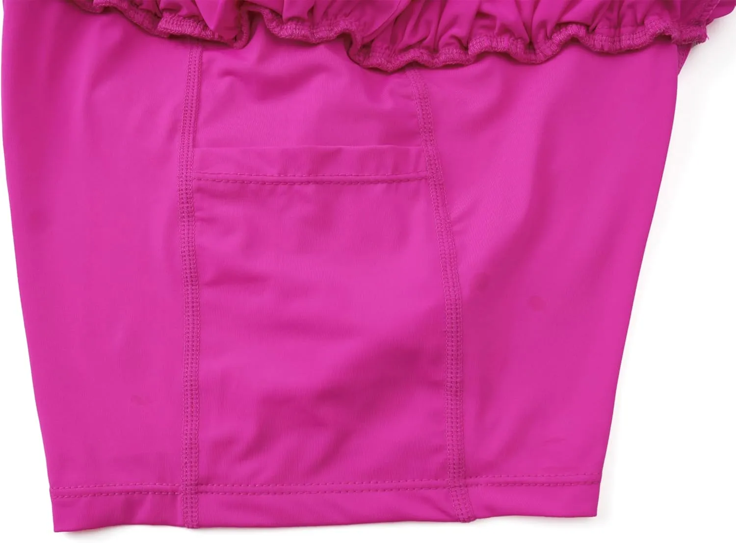3 Pack Girls Flowy Shorts with Spandex Liner 2 in 1 Youth Junior Butterfly Skirts for Fitness Running Sports