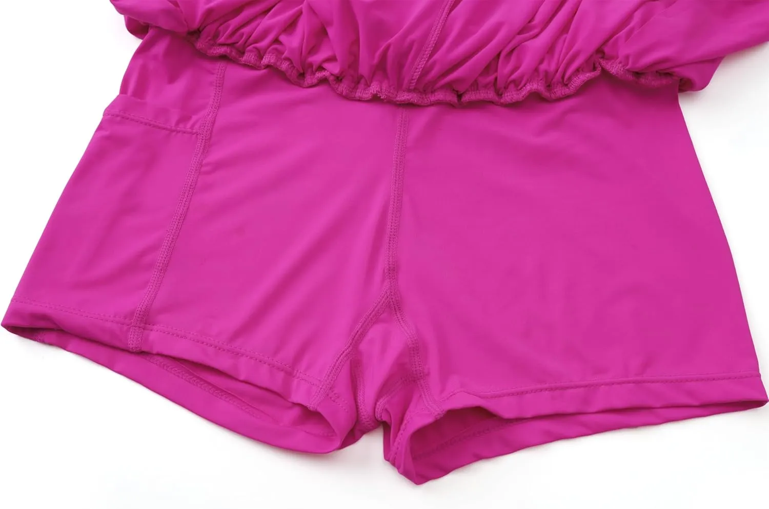 3 Pack Girls Flowy Shorts with Spandex Liner 2 in 1 Youth Junior Butterfly Skirts for Fitness Running Sports