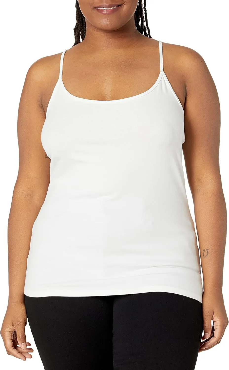 Amazon Essentials Women's Slim-Fit Camisole, Pack of 4