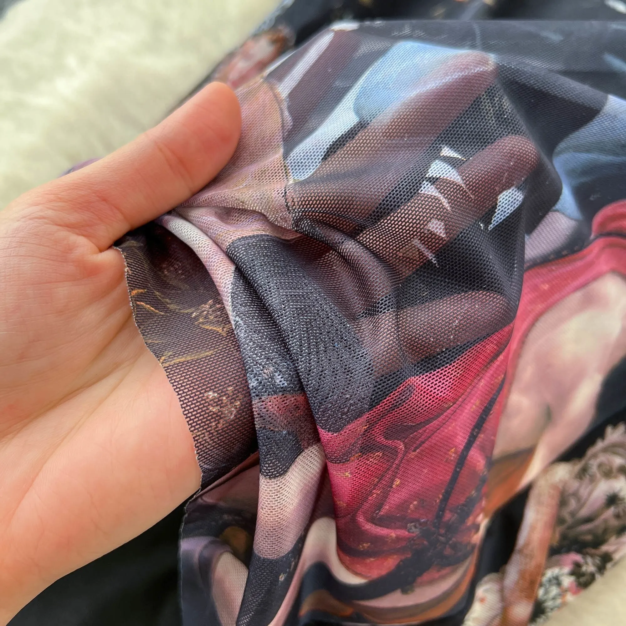 Athena Mesh Dress