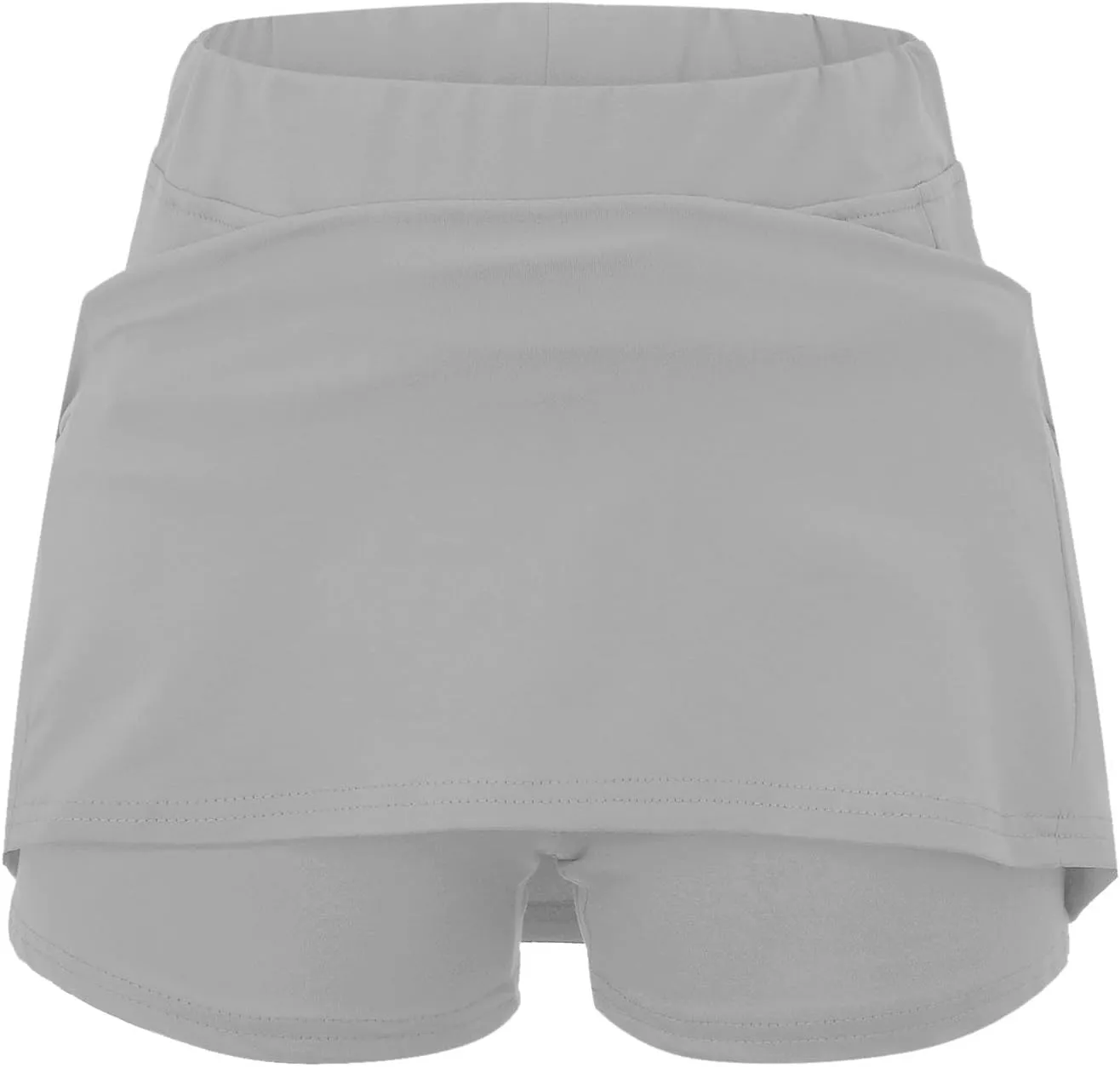 Athletic Skorts for Women Running Tennis Skirt with Shorts High Waist Tummy Control Skirts with Pocket Workout Skorts