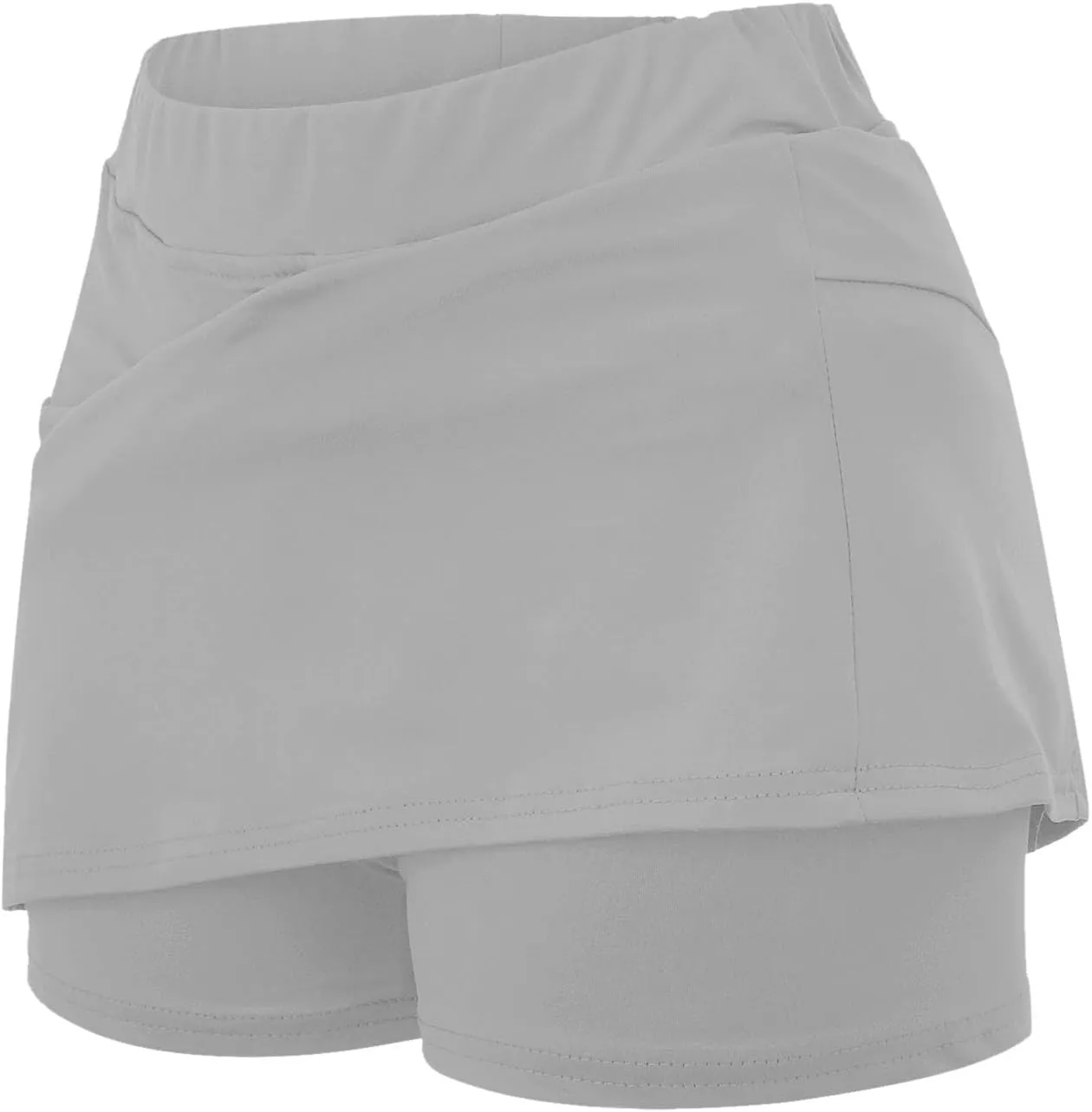 Athletic Skorts for Women Running Tennis Skirt with Shorts High Waist Tummy Control Skirts with Pocket Workout Skorts