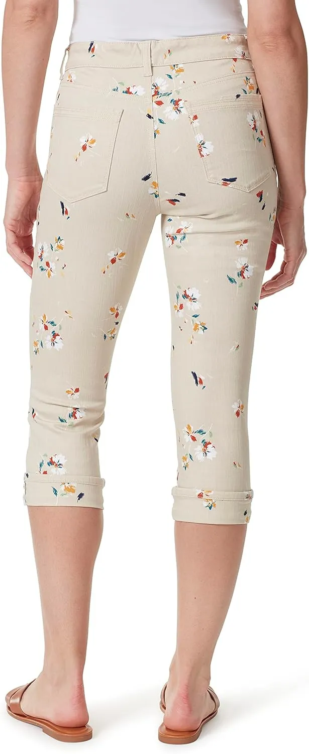 Bandolino Women's Mandie 5 Pocket High Rise Capri