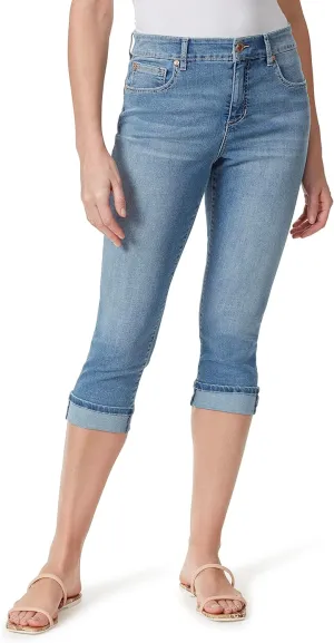 Bandolino Women's Mandie 5 Pocket High Rise Capri