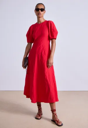 Bettina Maxi Dress in Red