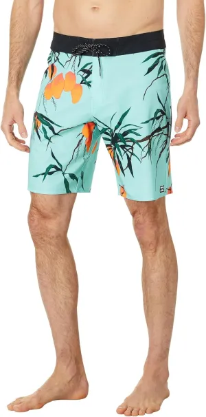 Billabong Men's Standard Sundays Pro Boardshort, 4-Way Performance Stretch, 19 Inch Outseam, Coastal