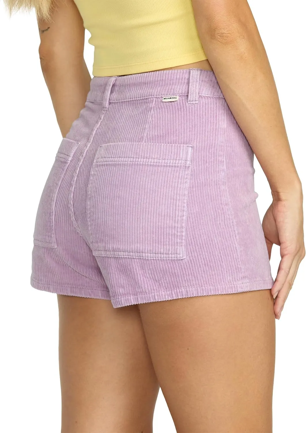 Billabong Women's Slim Fit Free Fall Cotton Corduroy Shorts