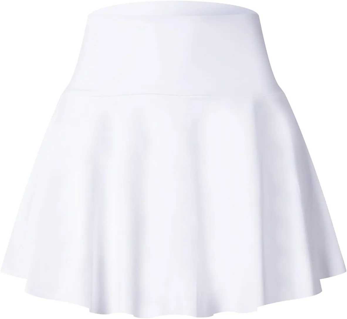 Black Skort for Women Women's Skorts with Pockets Womens Tennis Skirt with Shorts Underneath High Waisted Plus Size