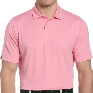 Callaway Men's Ventilated Classic Jacquard Short Sleeve Golf Polo, Stretch Seams, Moisture-Wicking (Available in Big & Tall)