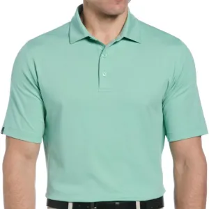 Callaway Men's Ventilated Classic Jacquard Short Sleeve Golf Polo, Stretch Seams, Moisture-Wicking (Available in Big & Tall)