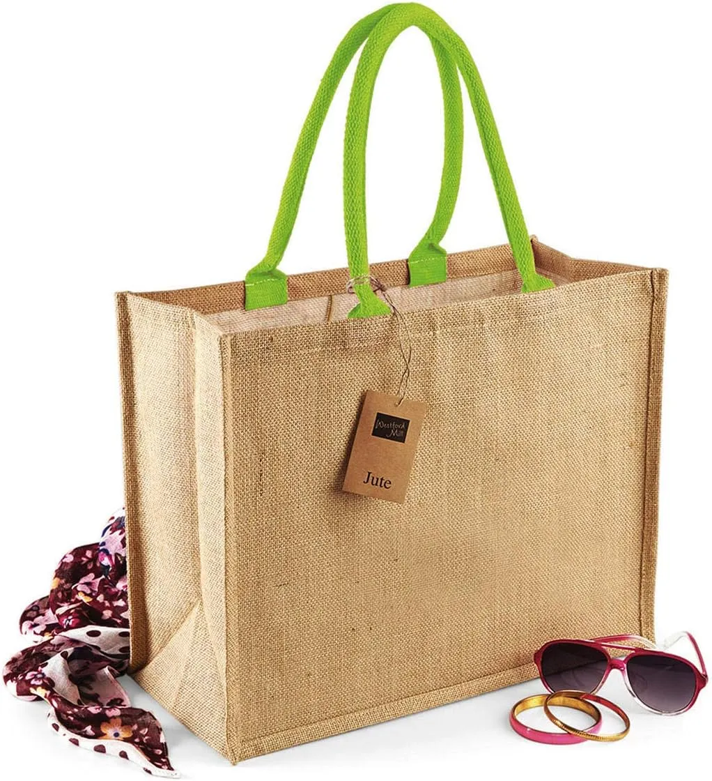 Classic Jute Shopping Bag 21 Litre