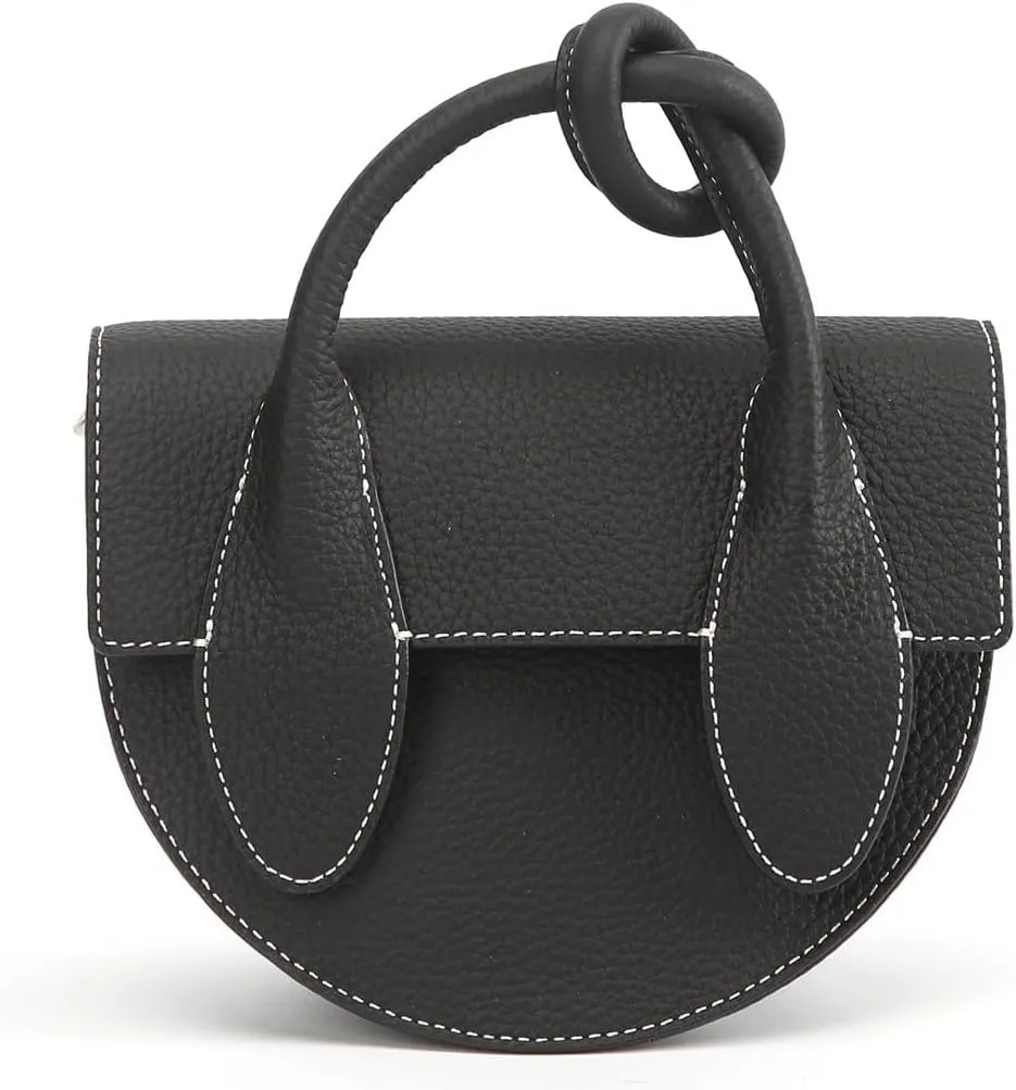 Classic Leather Shoulder Bags, Saddle Bag Purses