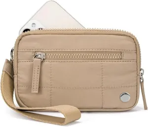 Convely Wristlet, Convely Essential Wallet Wristlet, Women's Wrist Wallet with Three Zippers