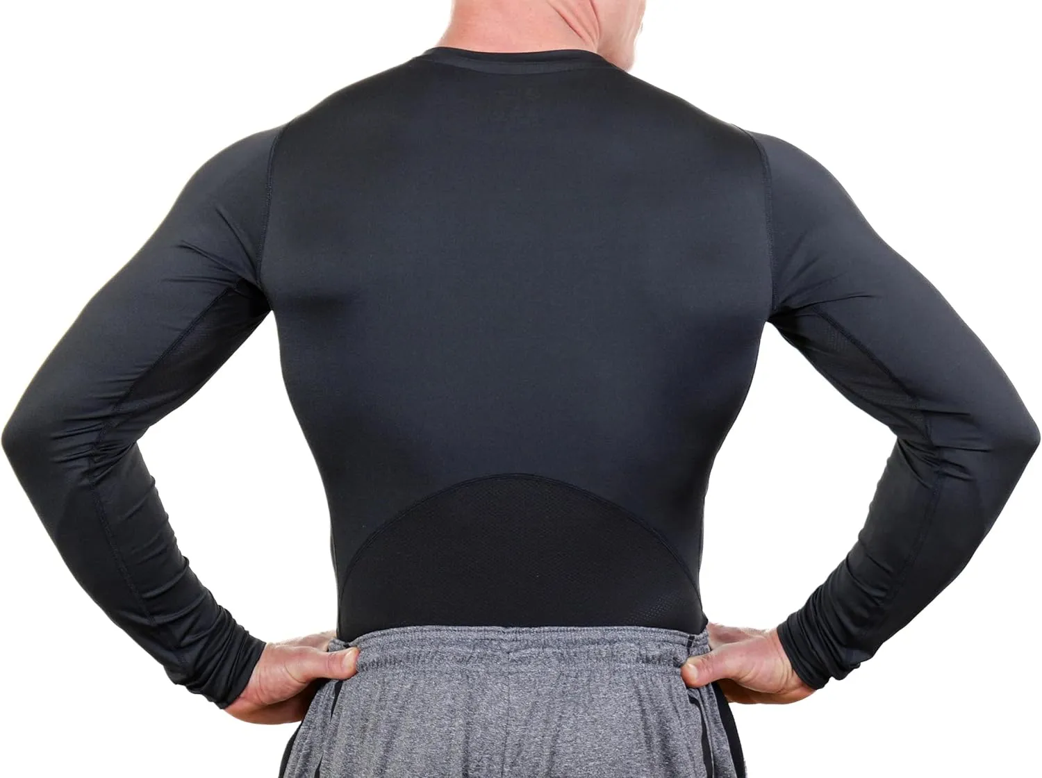Core Tight Pro Men's Long Sleeve Compression Shirt Athletic Base Layer for Performance Workouts