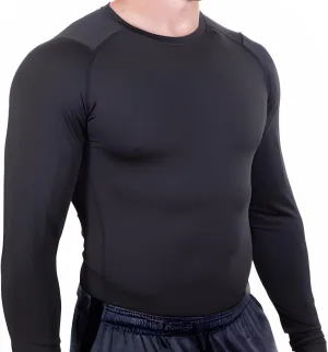 Core Tight Pro Men's Long Sleeve Compression Shirt Athletic Base Layer for Performance Workouts