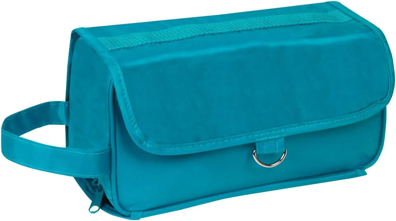 Customizable Hanging Toiletry Bag - Your Personalized Travel Essential Toiletry Bag Blank Teal 100
