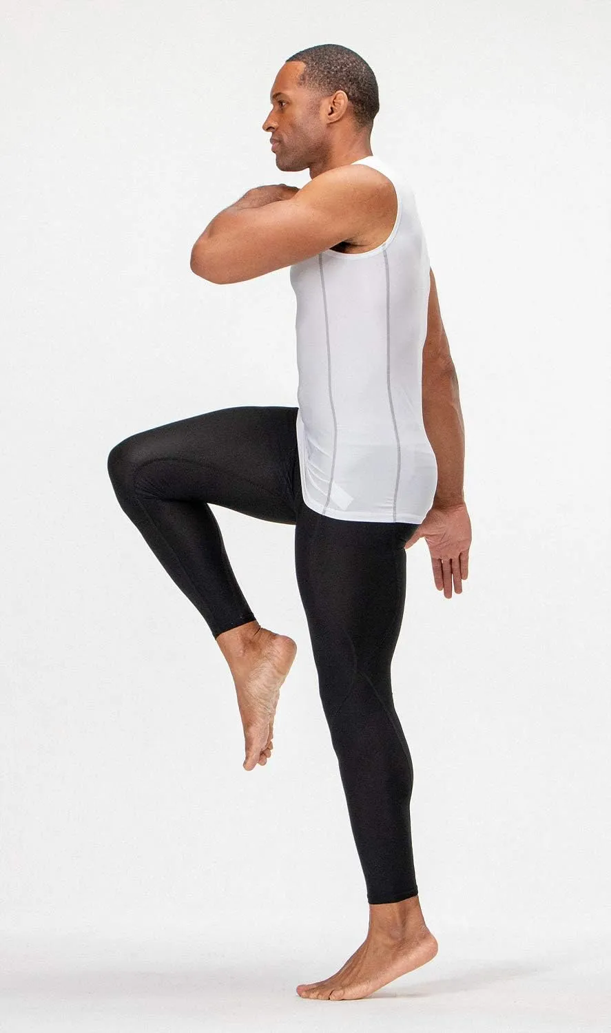DEVOPS 3 Pack Men's Athletic Compression Shirts Sleeveless