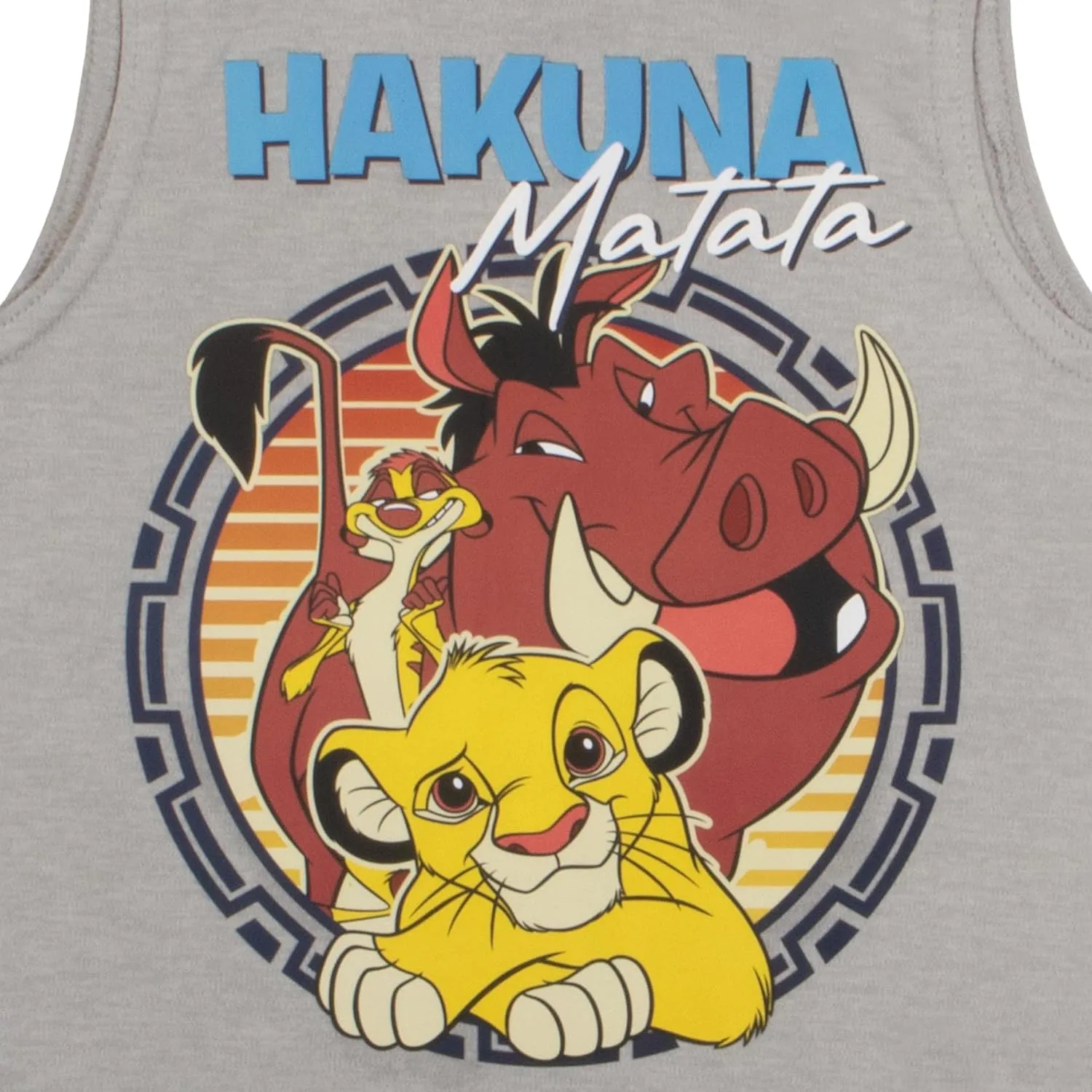Disney Lion King Boys 3 Piece Short Set Kids Clothes Lion King Kid Tank Shirt Shorts Lion King Outfit Toddler Shorts Set