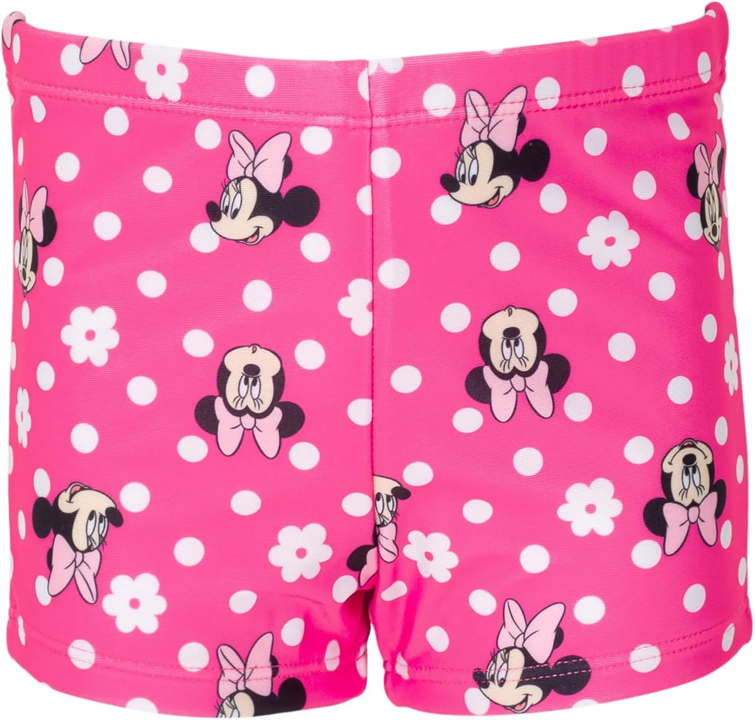 Disney Minnie Mouse UPF 50  Rash Guard and Swim Shorts Swimsuit Set Infant to Big Kid