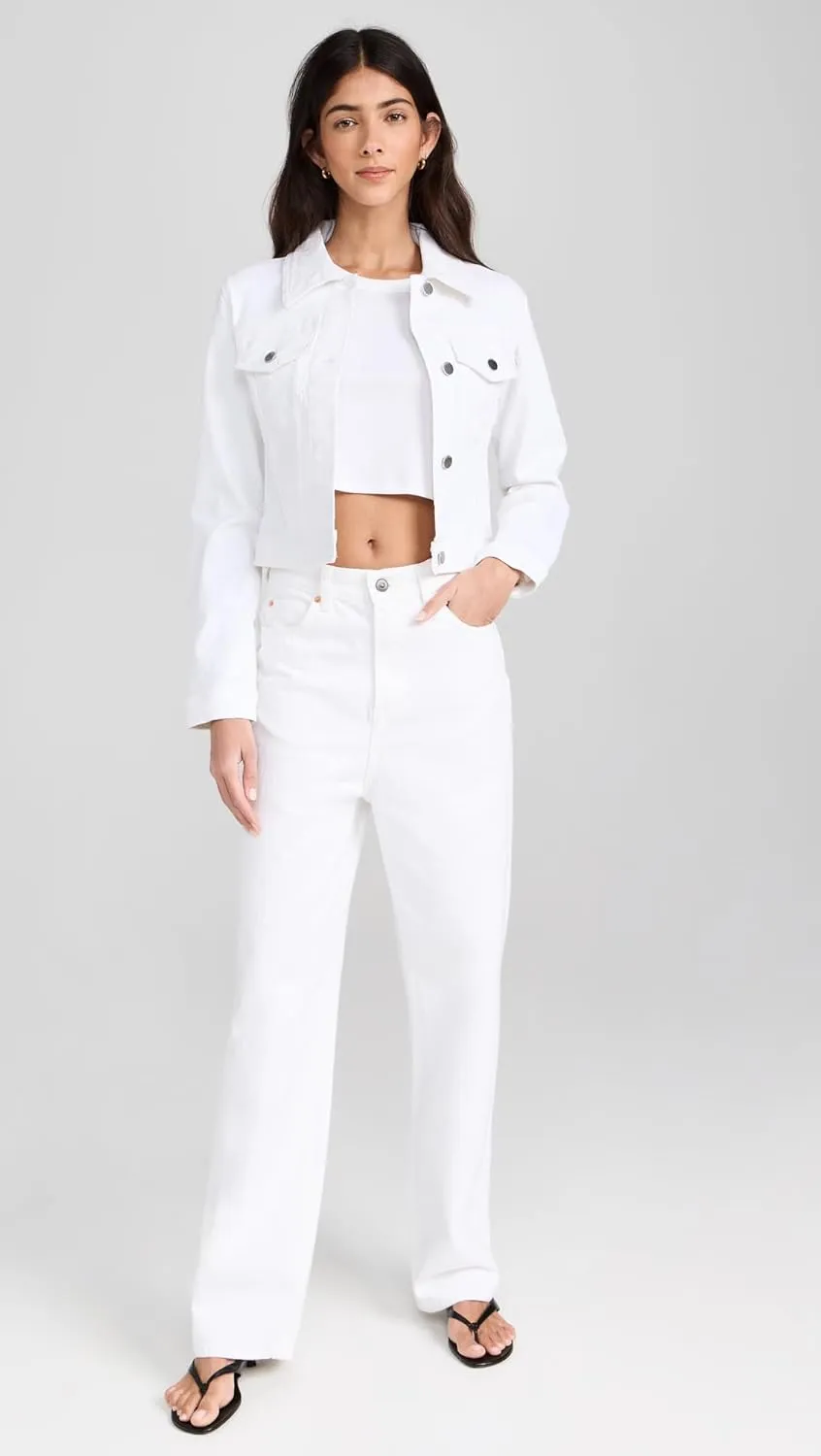 DL1961 Women's Vika Jacket Classic Denim
