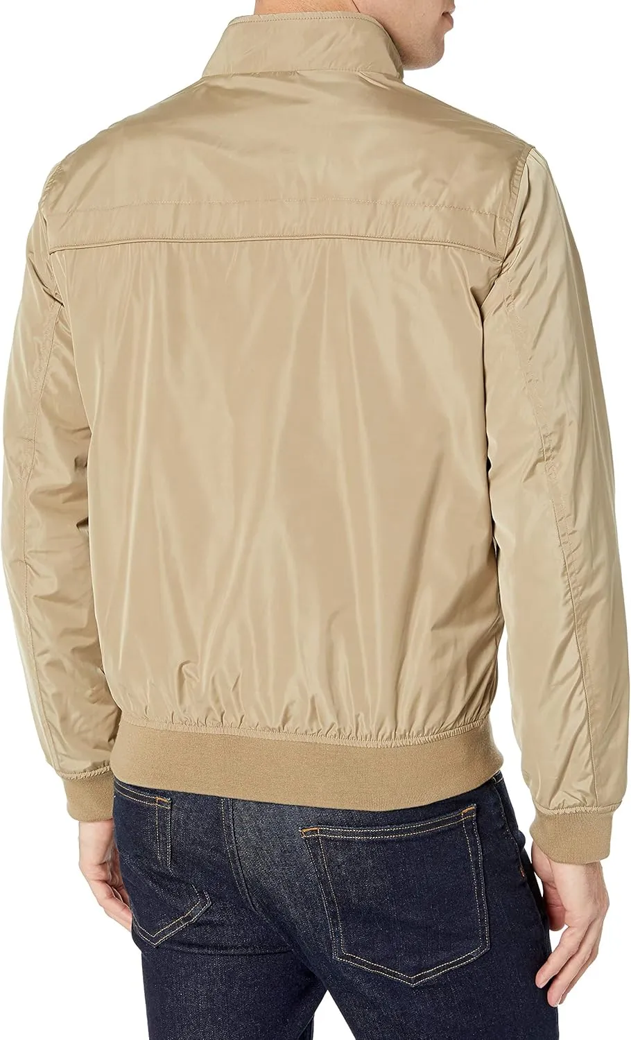 Dockers Men's Classic Stand Collar Bomber Jacket