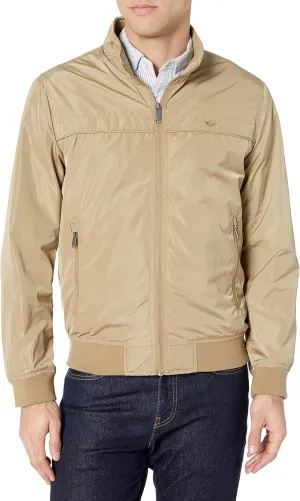 Dockers Men's Classic Stand Collar Bomber Jacket