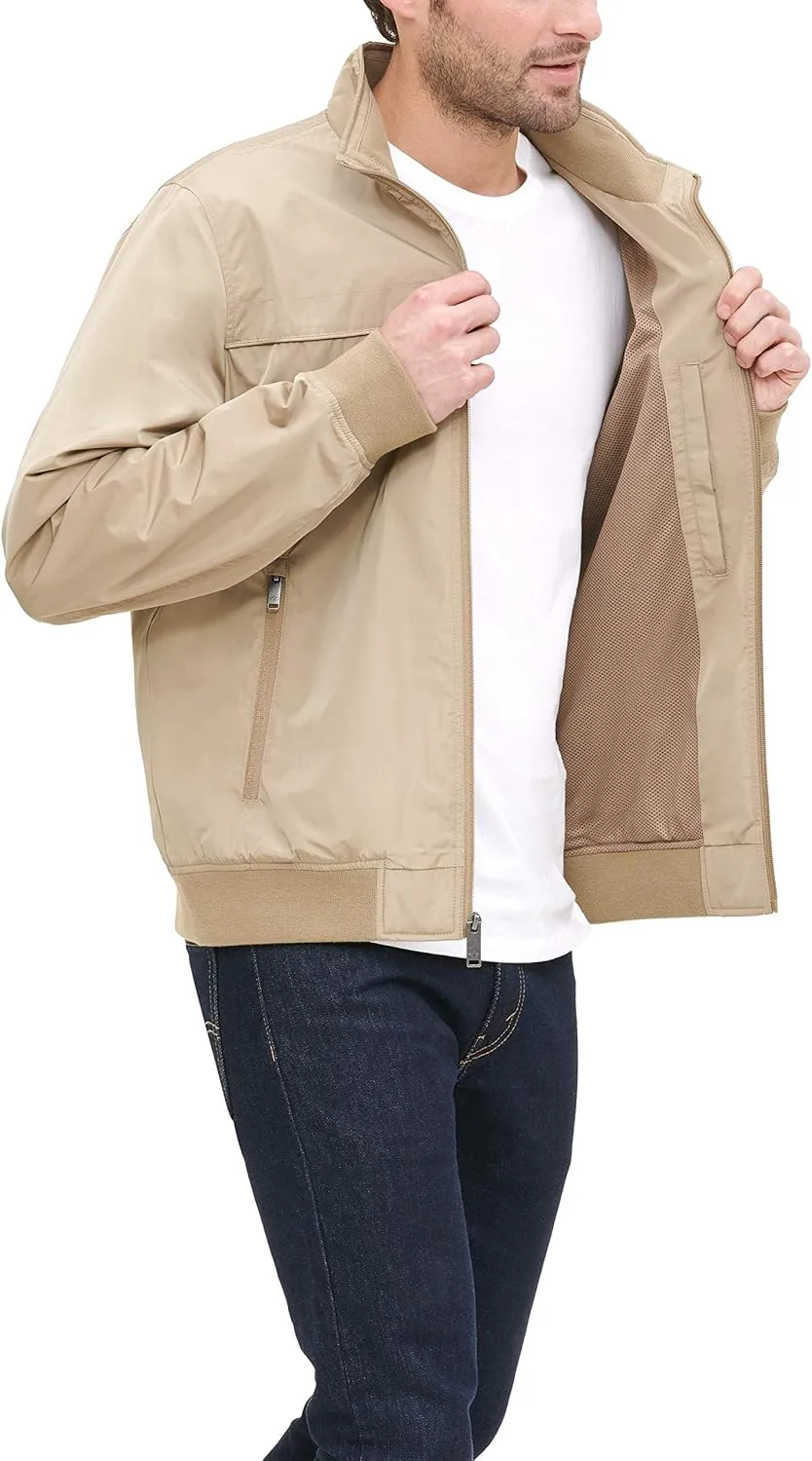 Dockers Men's Classic Stand Collar Bomber Jacket