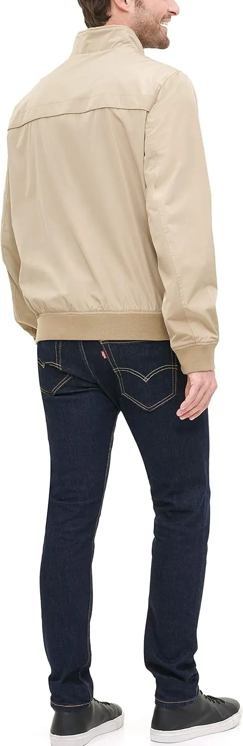 Dockers Men's Classic Stand Collar Bomber Jacket