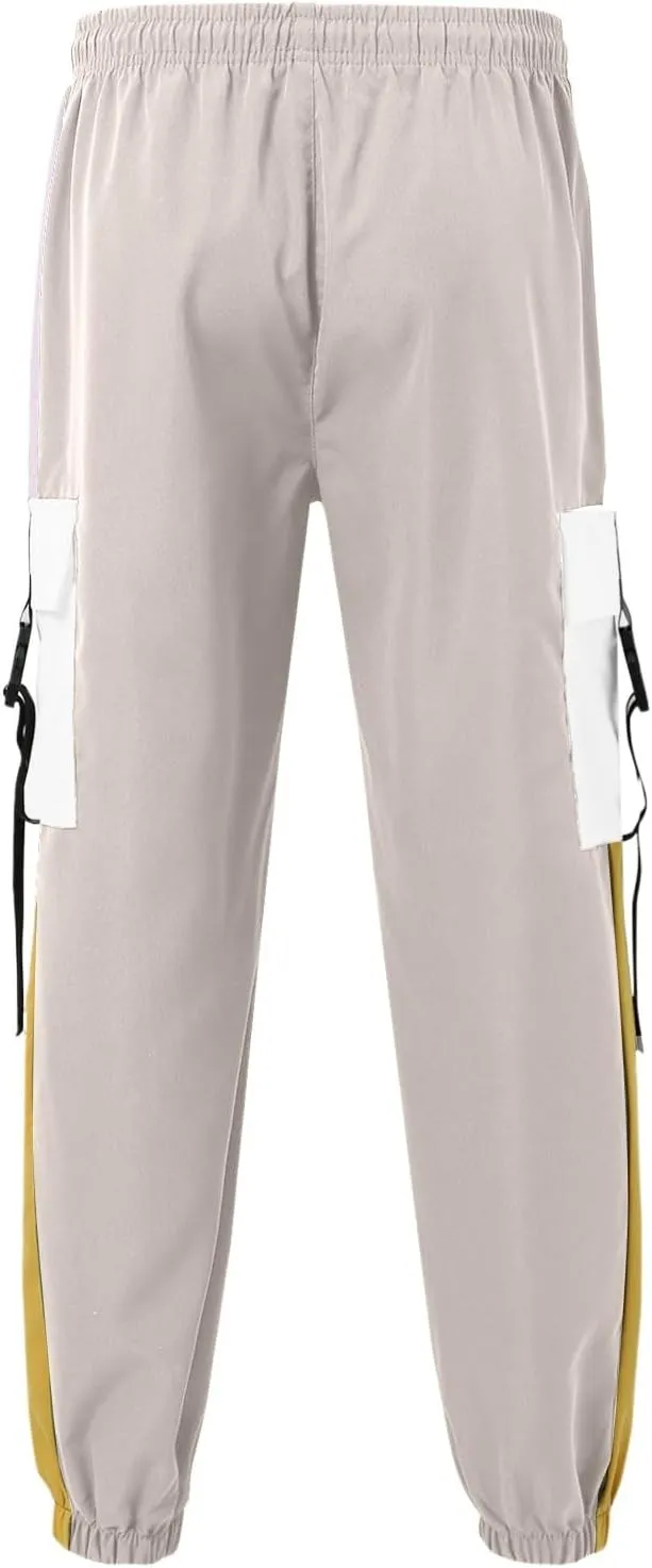 Fleece Lined Pants Men Pajama Baggy Tactical Bike Smarty Skinny Athletic Regular Fit with Pockets Basketball