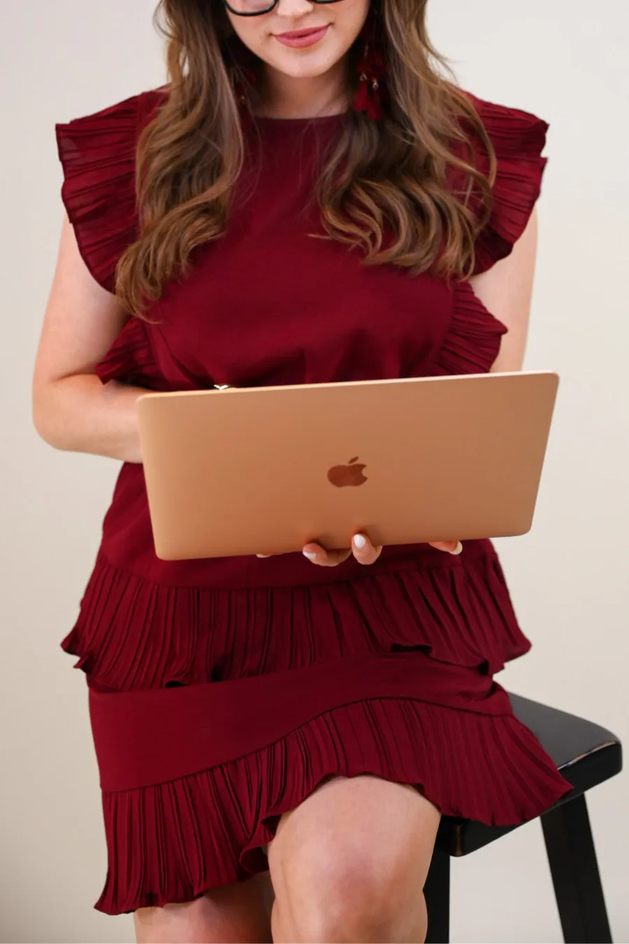 Game Day Ruffle Dress