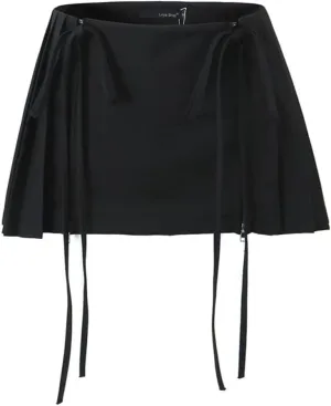 GGOOB Y2k Skirt Preppy Skirt Preppy Clothe Skorts Skirts for Women Pleated Mini Skirts for Women