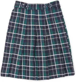 Girl Pleated Uniform Skirt Scooter Size 5-16 Navy Khaki Black Hunter Green