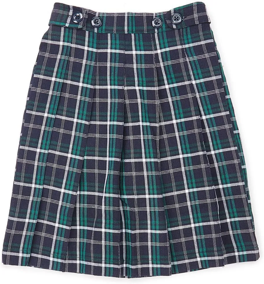 Girl Pleated Uniform Skirt Scooter Size 5-16 Navy Khaki Black Hunter Green