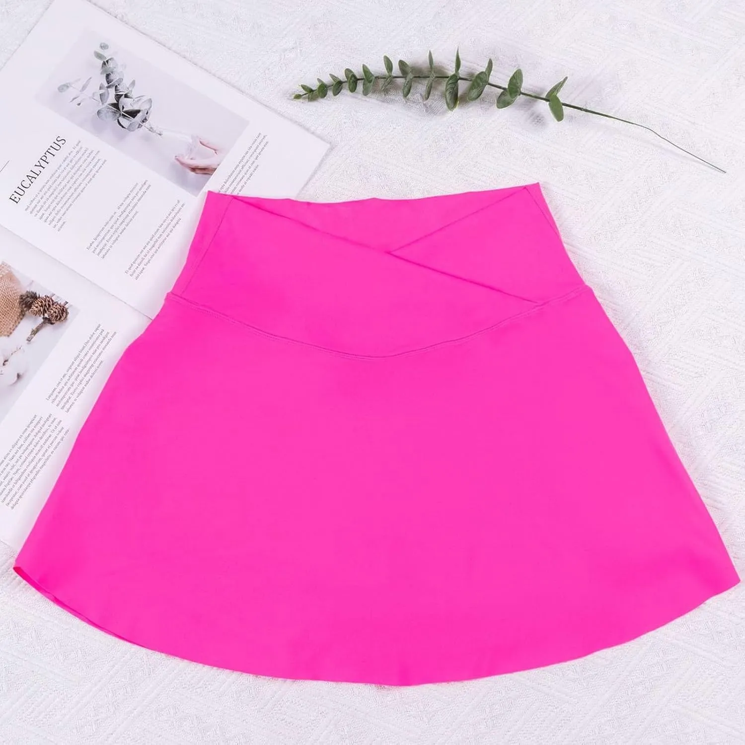 Golf Skorts for Women with Pockets Women's Skorts Womens Tennis Skirt with Shorts Underneath Plus Size High Waisted