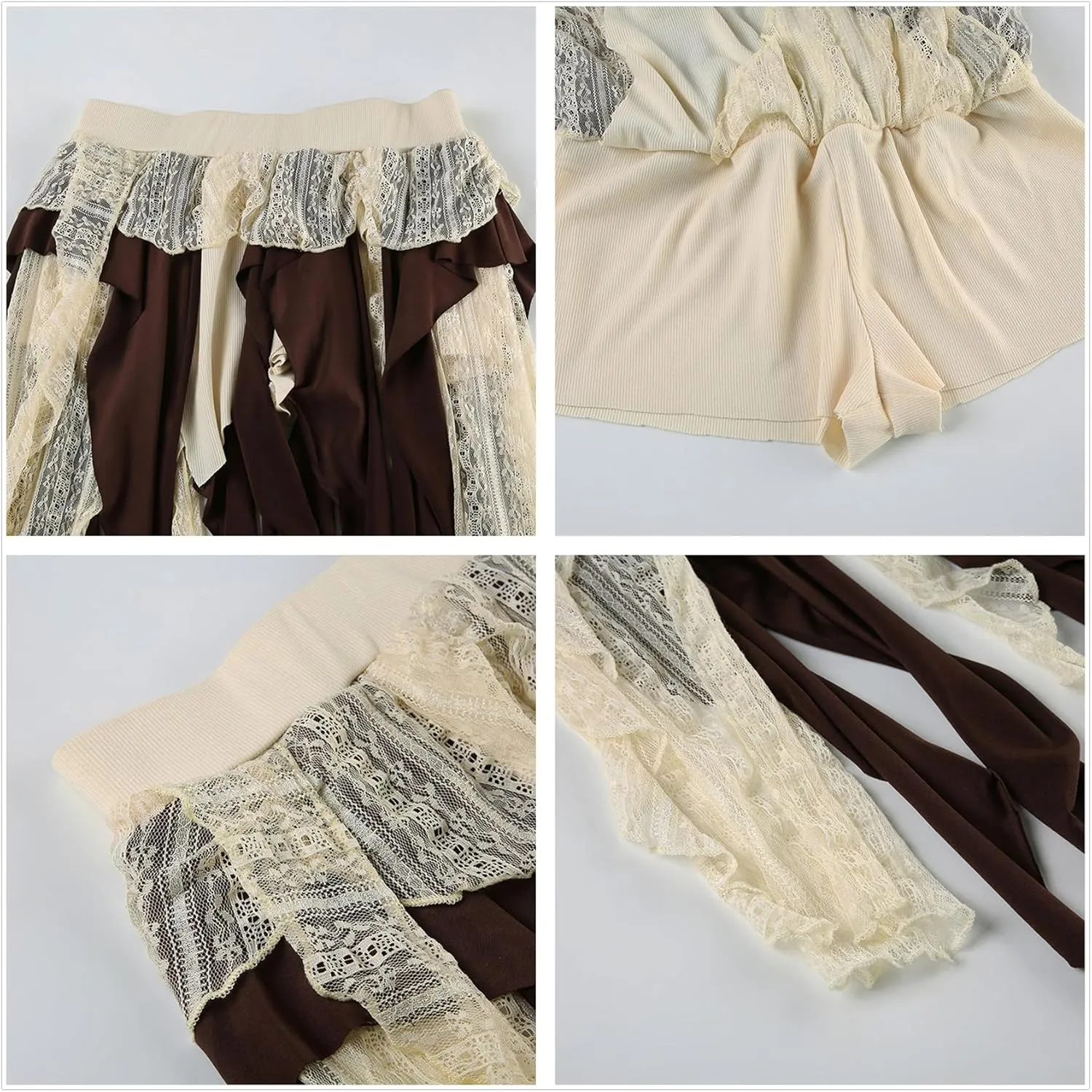 Goth Skirt Women Cute Punk Preppy Vintage Grunge Emo Y2k Harajuku Rave