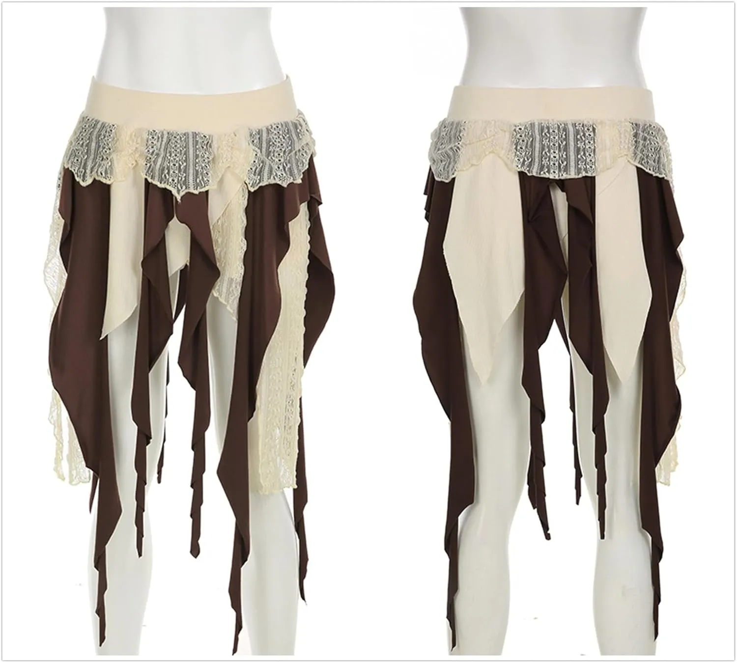Goth Skirt Women Cute Punk Preppy Vintage Grunge Emo Y2k Harajuku Rave