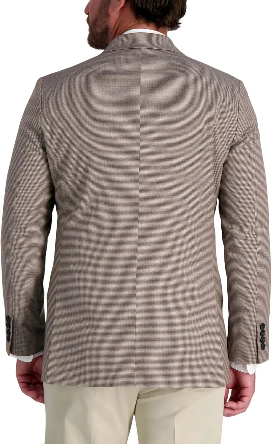Haggar Men's JMH Premium Tailored Fit Subtle Print Stretch Sport Coat - Regular and Big & Tall Sizes