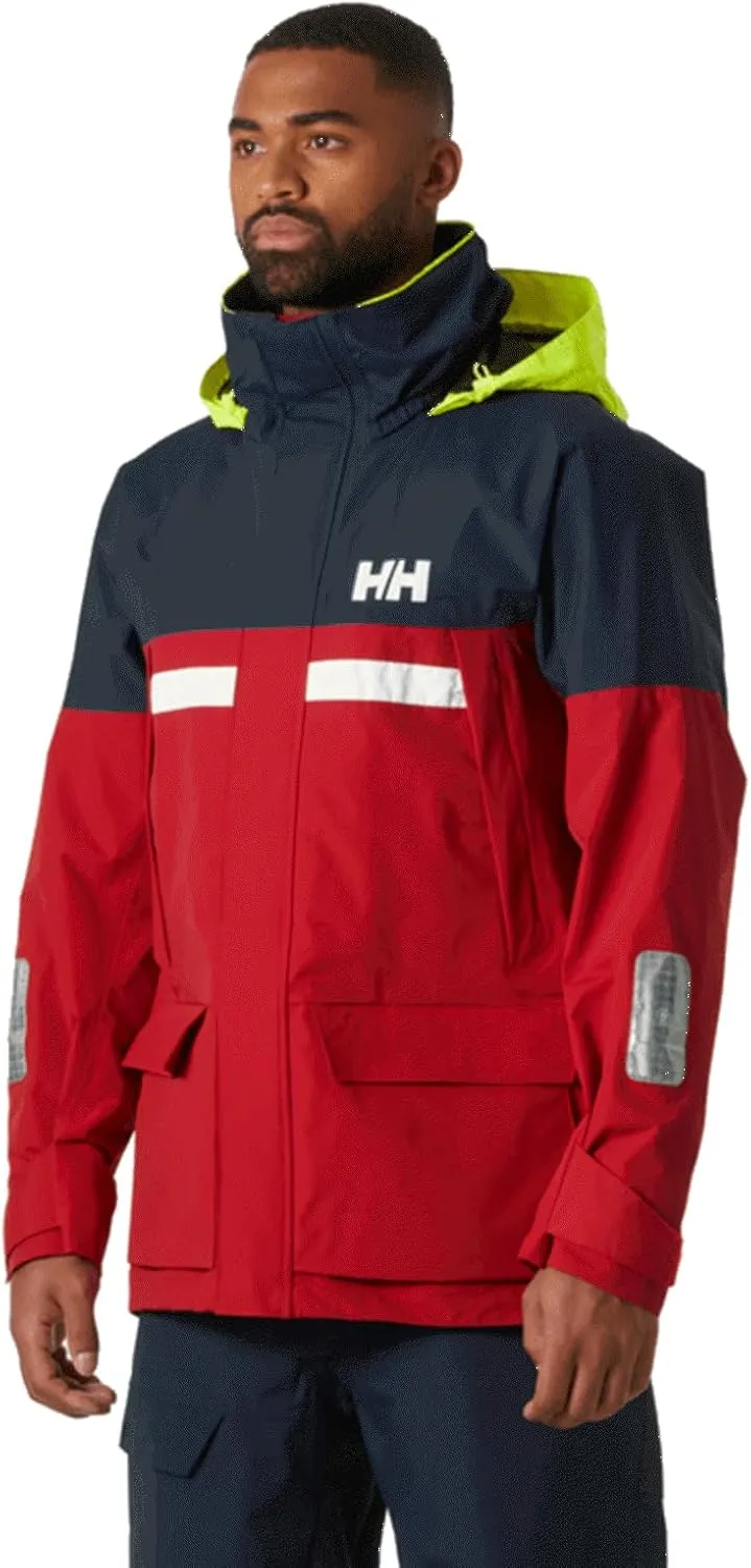 Helly-Hansen Pier 4.0 Jacket - Men's Lightweight Waterproof Jacket for Outdoor Sports & Sailing