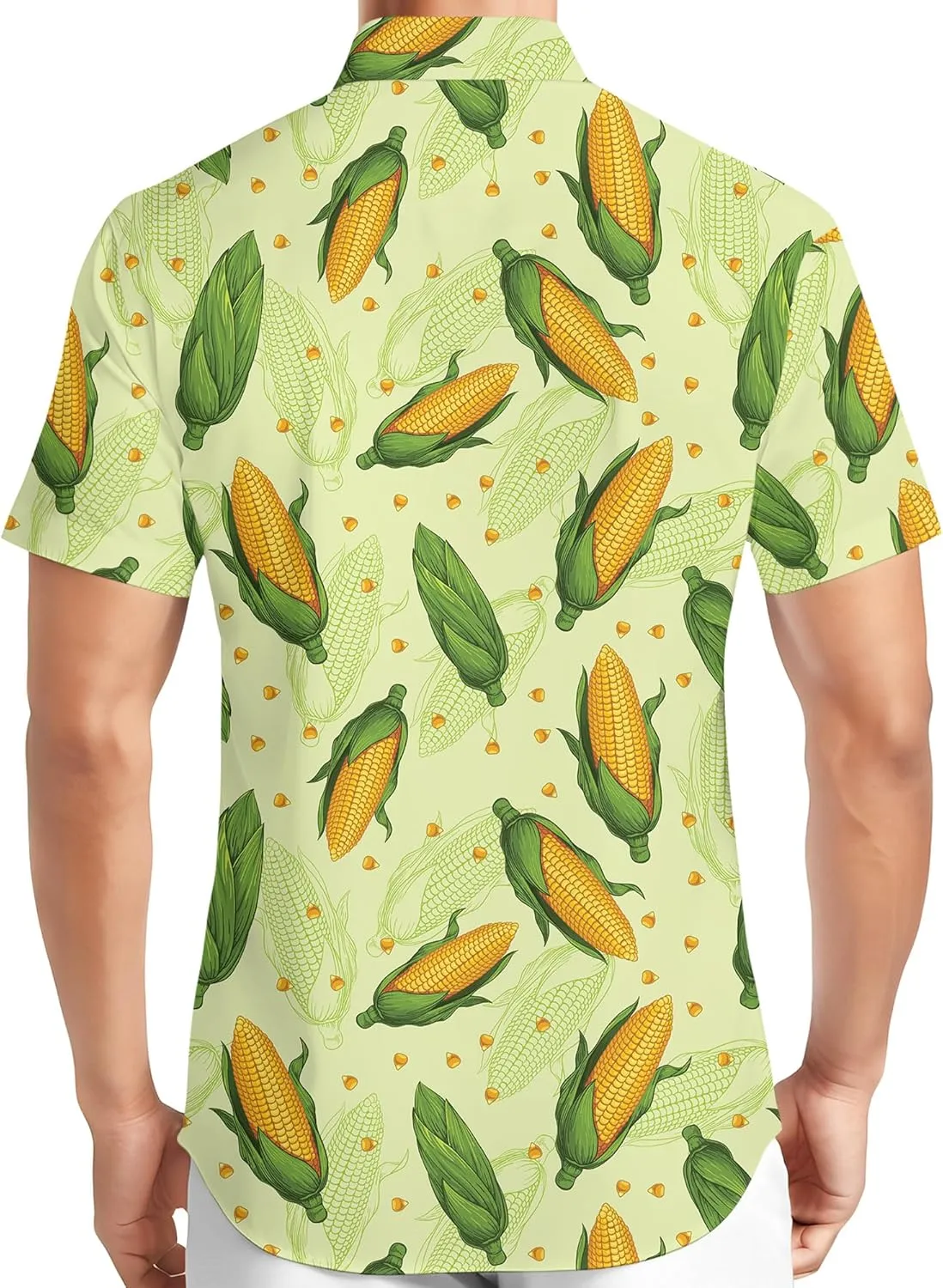 HIVICHI Hawaiian Shirt for Men Funny Summer Beach Aloha Shirts