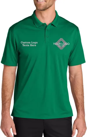 INK STITCH Men K240 Custom Embroidery Add Logo Texts Wearever Performance Pique Polo Shirts
