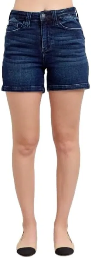 Judy Blue High Waist Back Flap Pocket Shorts 150304