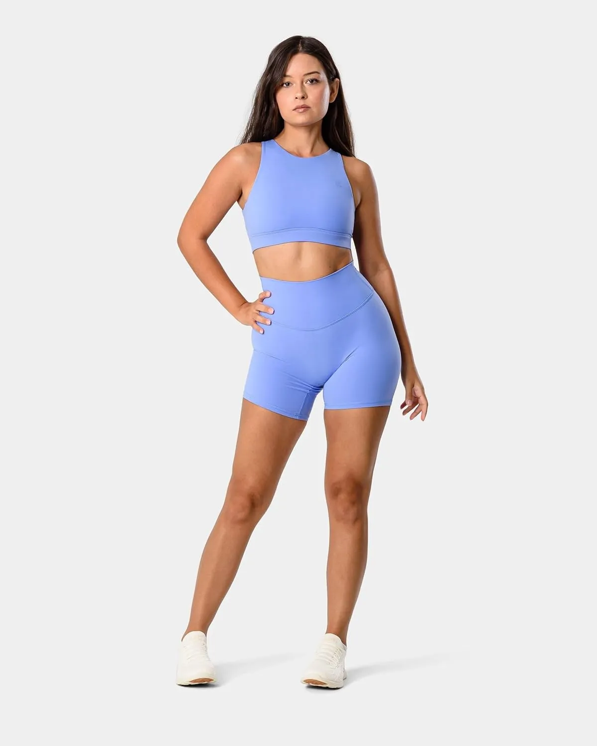 Kamo Fitness Featherlite Enhance 6" Women's Biker Shorts - No Front Seam, Soft, Butt-Lifting, High Waisted