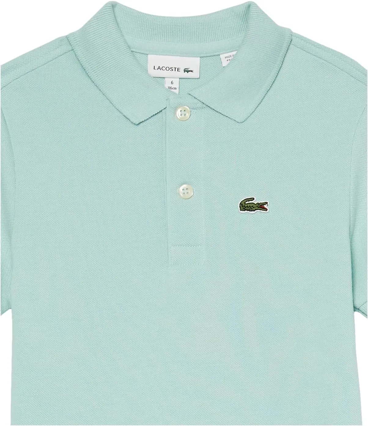 Lacoste Boys Short Sleeve Classic Pique Polo