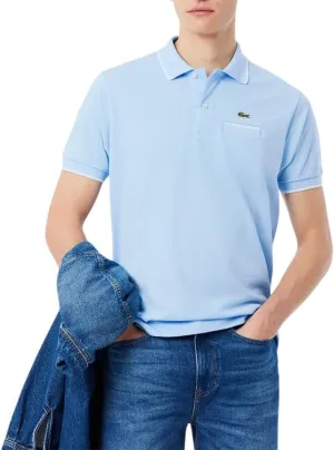 Lacoste Men's Classic Fit Contrast Pique Polo