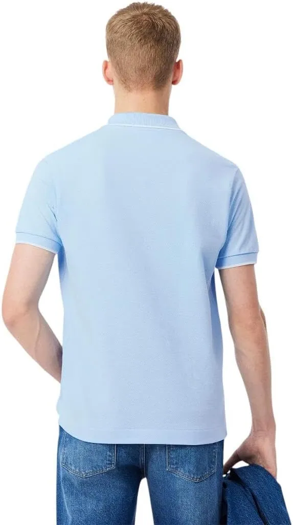 Lacoste Men's Classic Fit Contrast Pique Polo