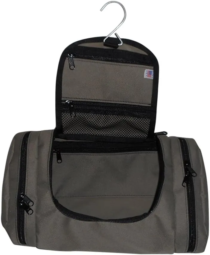 Large Hanging Toiletry Or Shaving Bag For All Your Essential, Made In USA.