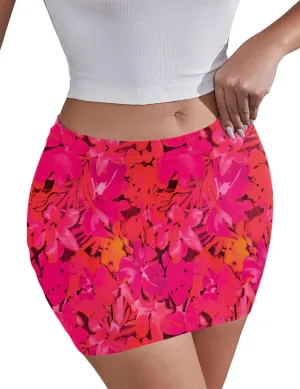 LOMON Y2k Mini Skirts for Women with Shorts Underneath Bodycon Skorts Sexy Club Date Night Micro Pencil Skirt Streetwear