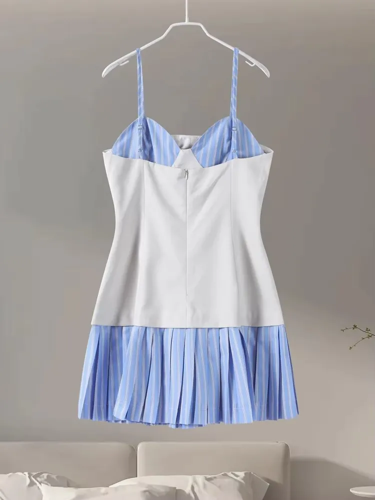 Lumia Suspender Mini Dress